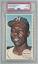 1964 Topps Giants 49 Aaron PSA 6 