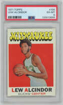 1971 Topps 100 Alcindor PSA 6 
