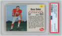 1962 Post Cereal 93 Dave Baker SP PSA A 
