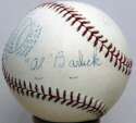  HOF  Barlick, Al  8 (dated 1976, Spalding MacPhail!) JSA LOA