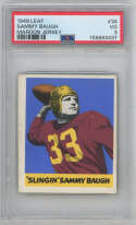1948 Leaf 34 Baugh RC PSA 3 