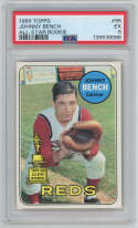1969 Topps 95 Bench PSA 5 