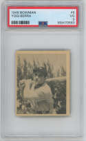 1948 Bowman 6 Berra RC PSA 3 