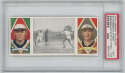 1912 T202 Triple Folders 7 Birmingham Gets To Third (Johnson, Street) PSA 5.5 (centered!) 