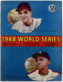 1948 World Series Program  At Boston VG-Ex/Ex unscored 