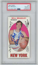 1969 Topps 43 Bill Bradley PSA 6/10 