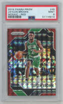 2016 Panini Prizm Mosaic Red 45 Jaylen Brown PSA 9 