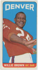 1965 Topps 46 Willie Brown RC SP Ex 