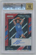 2019 Panini Prizm Sensational Signatures Prizms Choice 93 Jalen Brunson Auto Rookie Card Beckett 9/10 