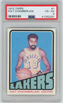 1972 Topps 1 Chamberlain PSA 4 