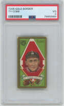 1911 T205  Ty Cobb PSA 3 