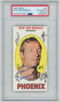 1969 Topps 31 Dick Van Arsdale Auto Card Beckett 10 (auto) 