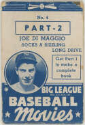1938 Goudey Flip Movie  Joe DiMaggio Part 2  