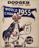 1956 Yearbook  Brooklyn Dodgers Ex 