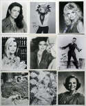  8 x 10  Lot of 100 b/w actresses signed photos 8 