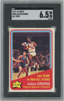 1972 Topps 255 Erving AS SGC 6.5 