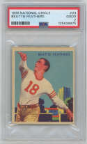 1935 National Chicle 23 Feathers PSA 2 