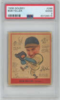 1938 Goudey 288 Feller PSA 2 