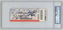 2010 Ticket  Galarraga/Joyce Signed 2010 Blown Perfect Game Call Ticket (PSA)  