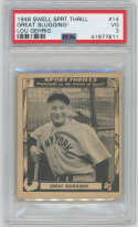 1948 Swell Gum 14 Lou Gehrig PSA 3 