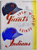 1954 World Series Program  At Giants Ex 