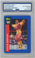 1991 Classic  Hulk Hogan Auto Card 9 (PSA Slabbed Authentic) 