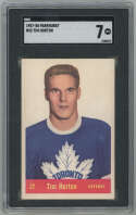 1957 Parkhurst 22 Tim Horton SGC 7 