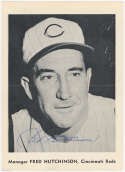  Photo  Hutchinson, Fred Signed 1960s Reds Jay Publishing Photo 9 