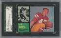 1962 Topps 165 Dick James (Frank Gifford back) SGC 4 