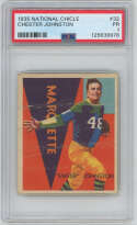 1935 National Chicle 32 Johnston PSA 1 