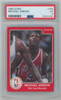 1984 Star 195 Michael Jordan PSA 5 