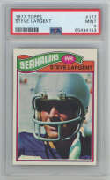 1977 Topps 177 Largent RC PSA 9 