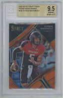 2023 Select Draft Picks Prizms Neon Orange 126 Patrick Mahomes (19/49) Beckett 9.5 