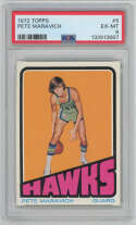 1972 Topps 5 Maravich PSA 6 