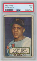 1952 Topps 261 Willie Mays PSA 1 