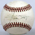  HOF  Mays, Willie  9 (ONL White) JSA LOA (FULL)