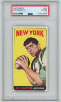 1965 Topps 122 Joe Namath RC PSA 6 
