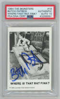 1964 Leaf The Munsters 18 Butch Patrick Signed Auto Beckett 10 (auto) 
