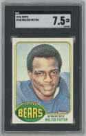 1976 Topps 148 Payton RC SGC 7.5 