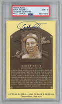  Yellow HOF Plaque 130 Kirby Puckett PSA 9 