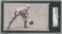 1955 Exhibit Postcard Back  Pee Wee Reese SGC 4 