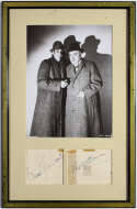  Cut  Rathbone/Bruce (Sherlock Holmes) Framed Display 9 