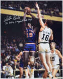  Large Print  Reed, Willis Signed 16x20 Photo w/inscription 9.5 