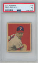 1949 Bowman 46 Robin Roberts RC PSA 3 
