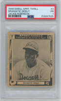 1948 Swell Gum 3 Jackie Robinson PSA 1 