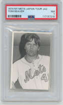 1974 Broder Mets Tour of Japan  Tom Seaver PSA 7 