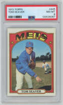 1972 Topps 445 Seaver PSA 8 