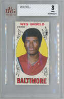 1969 Topps 56 Unseld RC Beckett 8 