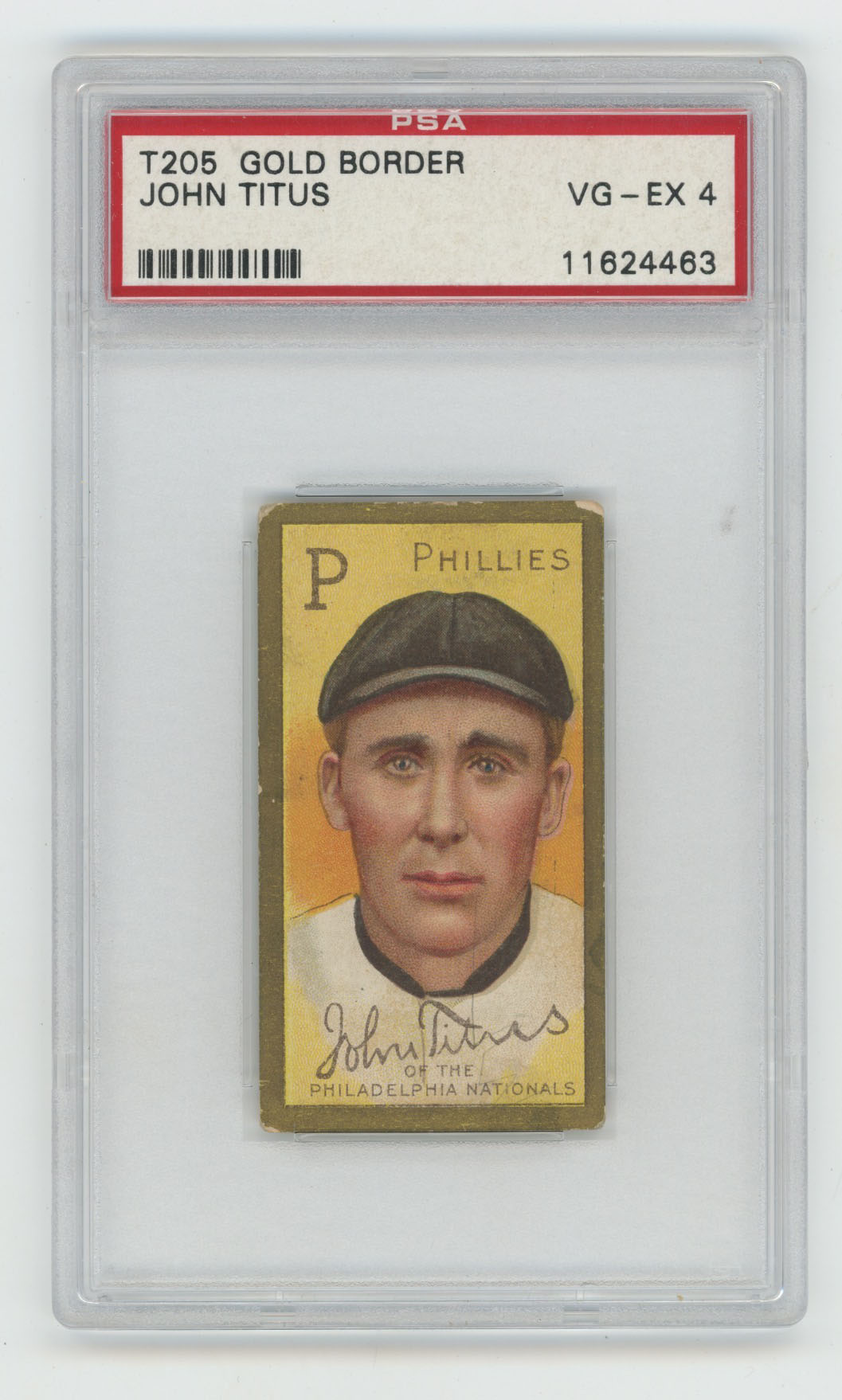 1911 T205 196 Titus PSA 4