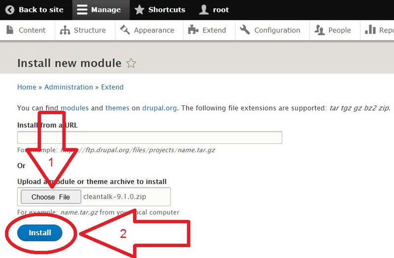 Drupal 9 install anti-spam plugin